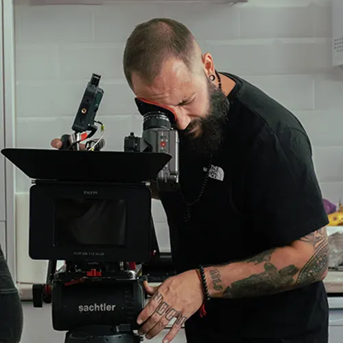 Andy Quesada, técnico audiovisual en Muy al Sur Films