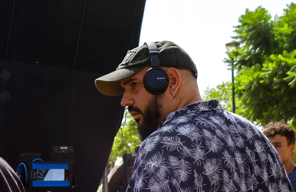 Adrián Ordóñez, director de cine de una productora audiovisual en Málaga