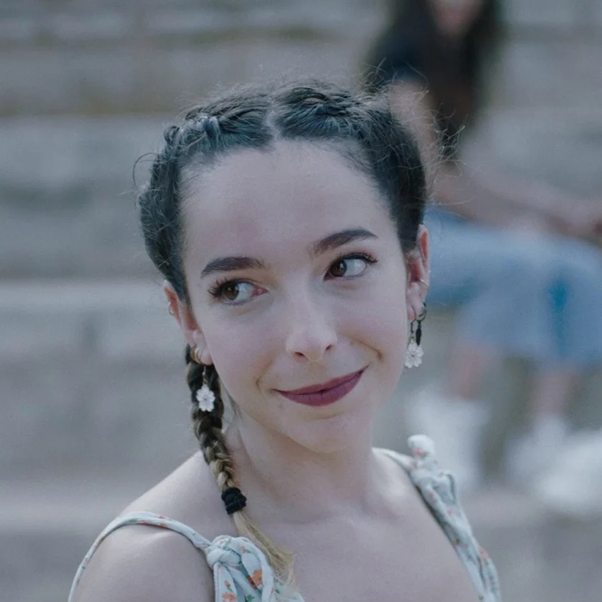 Adriana Cura como Luna en el cortometraje Todo Va Bien producido por una productora audiovisual en Málaga