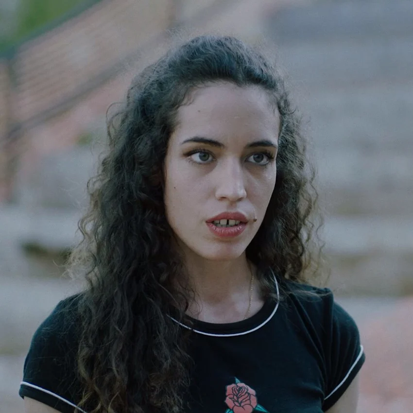 Emejota Ortiz como Celia en el cortometraje Todo Va Bien producido por una productora audiovisual en Málaga