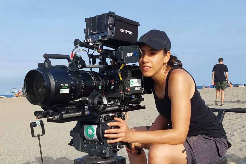 Fati Ruiz miembro del departamento de cámara e iluminación en Muy al Sur Films